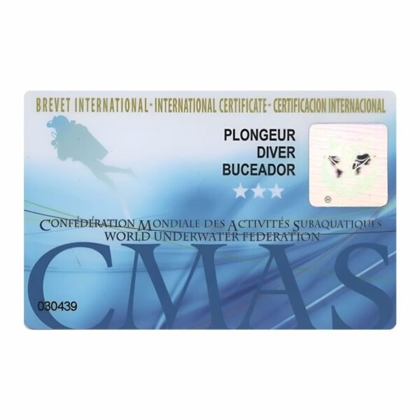 1º brevet de mergulhador autônomo 03 estrelas - inicial - validade de 03 anos - PRODUTO INDISPONÍVEL POR MOTIVOS TÉCNICOS