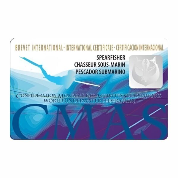 Brevet de pesca subaquática - PRODUTO INDISPONÍVEL POR MOTIVOS TÉCNICOS