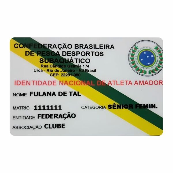 Carteira de atleta sênior feminino a partir de 60 anos completos - Atualização por idade